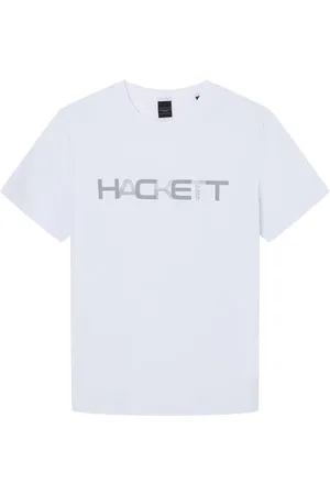 Hackett Herren HS Hackett Tee T-Shirt, White (White), 3XL