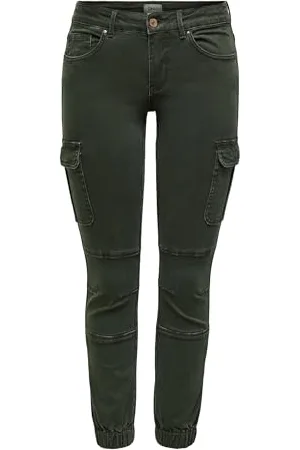 ONLY Female Cargohose Knöchellange Cargohose