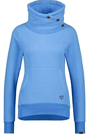 alife kickin ALIFE and Kickin VioletAK A Sweatshirt – Damen Sweatshirt – Leichter Pullover für Frühling & Sommer – Ideal für wärmere Jahreszeiten M