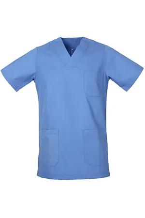 MISEMIYA Medizinische Uniformen Unisex Top Krankenschwester Krankenhaus Berufskleidung - X-Large