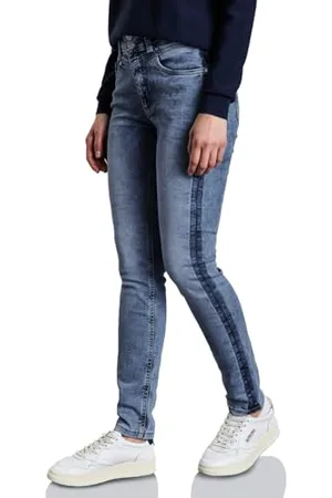 Street one Damen A378668 Jeans Im Slim Fit, , 33W / 30L EU