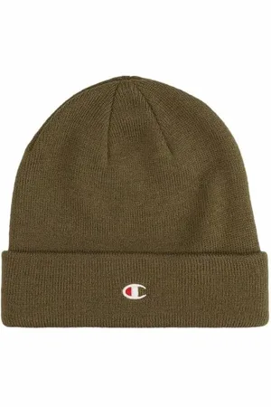Champion Unisex Lifestyle Caps (806065) -Recycled Acrylic Knitted Yarn Embroiedered C-Logo Beanie-Mütze, , One Size