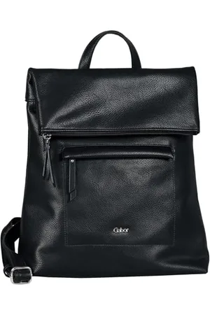 Gabor Bags Mina Damen City Rucksack Backpack, 13 L Schwarz