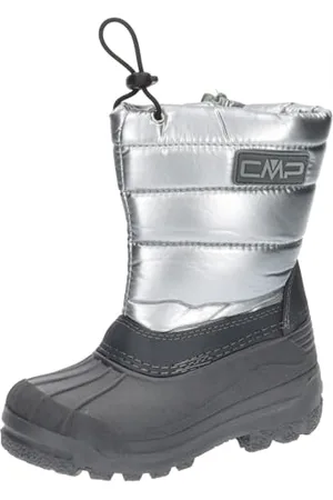 CMP Kids Sneewy Snowboots-3q71294-j Snow Boot, Silber/schwarz, 39 EU