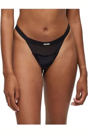 HUGO BOSS Damen Thong Velvet String, , XL EU