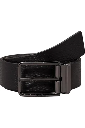 Calvin Klein ADJ/REV WARMTH PB 40MM Gürtel Herren, Schwarz (Ck Black/Dk Brown), 100