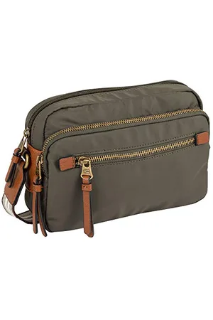 Camel Active Bari Damen Umhängetasche Crossbody Bag Mittelgroß Grün