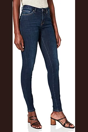 SELECTED Damen SLFIDA MW NOOS W Skinny Jeans, , 26W / 32L