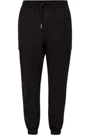 QS by s.Oliver Slim Fit: Cargohose dunkelgrau S