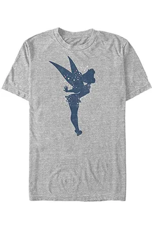 Disney Unisex Peter Pan Tink Americana Organic Short Sleeve T-shirt, , XXL