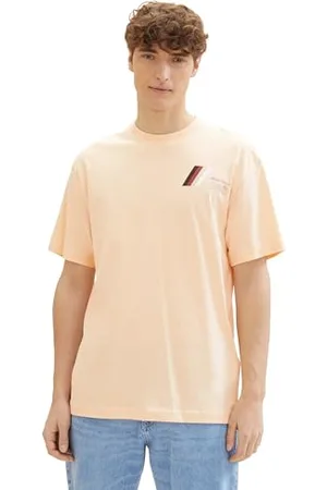 TOM TAILOR Herren Basic Crew-Neck T-Shirt, , S