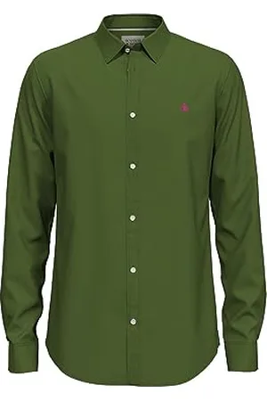Scotch&Soda Herren Essential Solid poplin Shirt Hemd, , M