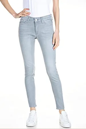 Replay Damen Luzien Powerstretch Denim Jeans, , 24W / 28L