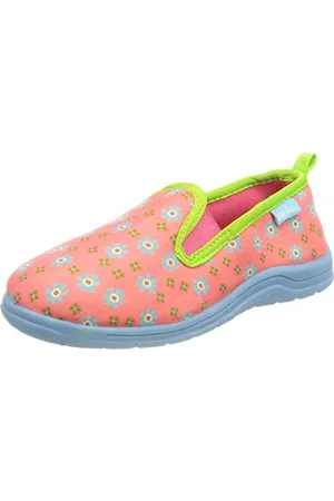 Playshoes Unisex-Kinder Niedrige Hausschuhe, Pink (Pink 18), 26/27 EU (9 Child UK)