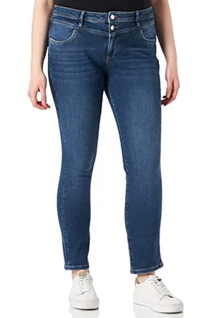 QS by s.Oliver Damen 120.10.202.26.180.2109812 Hose lang Betsy Slim Leg, , 34W 32L EU