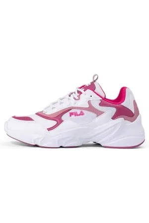 Fila Damen COLLENE CB wmn Sneaker, White-Foxglove, 37 EU