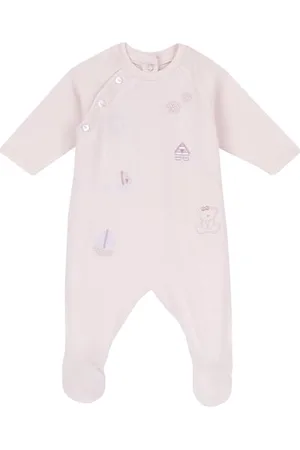 chicco Baby Strampler, mit bequemer Knopfleiste, aus weicher Piquet-Baumwolle, maschinenwaschbar, Babykleidung 0-24 Monate, Entworfen in Italien