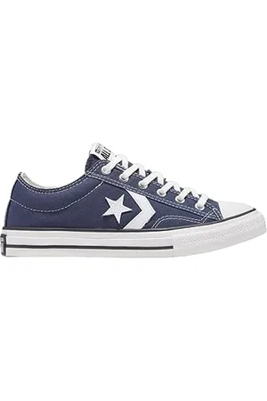 Converse Star Player 76 FOUNDATIONAL Canvas Sneaker, Blue, 38 EU