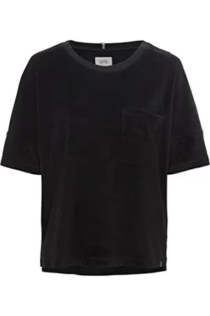 Camel Active Damen Frottee-Shirt mit Rundhals Womenswear-S