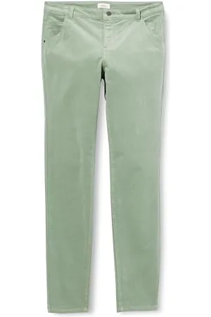 QS by s.Oliver Damen Hose lang, Slim Fit Green 46