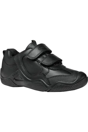 Geox JR Wader D Sneaker, Black, 36 EU