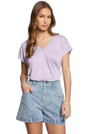 Morgan Kurzarm-T-Shirt Glycine S
