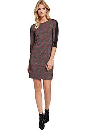 Taifun Damen 481047-16730 Kleid, , (Herstellergröße: 34)