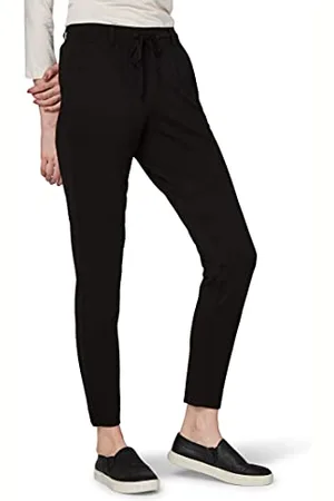 TOM TAILOR Damen 1008375 Jersey Loose Fit Stoffhose, , 36W / 32L EU