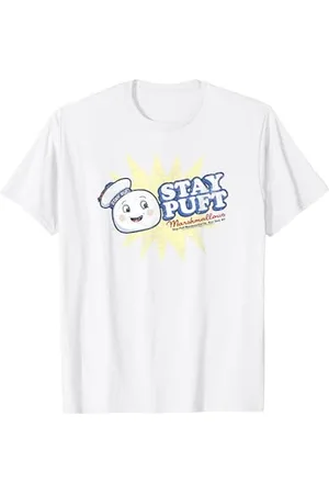 Ghostbusters Vintage Marshmallow Man Poster T-Shirt