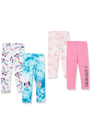 Amazon Disney | Marvel | Star Wars | Frozen | Princess Mädchen Leggings, 4er-Pack, , 2 Jahre