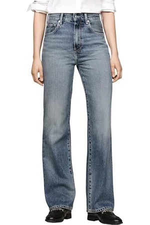 Tommy Hilfiger Damen Jeans Hose Relaxed Bootcut Fit, Blau (Pat), 25W/28L