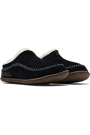 sorel LANNER RIDGE Hausschuhe für Herren, Schwarz (Black), 45 EU