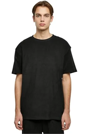Urban classics Herren TB6225-Oversized Towel Tee T-Shirt, Black, L