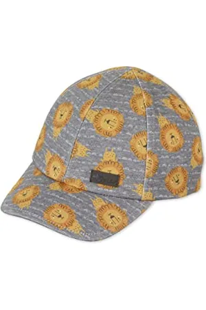Sterntaler Baby Jungen Baby Cap Baseball-Cap Löwe - Baby Baseball Cap, Kinder Basecap, Kindermütze - aus Baumwolle - , 47