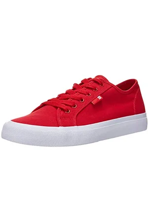 Dcshoes Herren Manual Skate-Schuh, Red, 41 EU