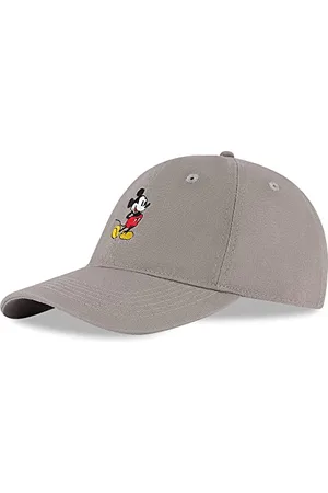 Disney Herren Baseball Cap, Mickey Mouse Adjustable Hat for Adult Baseballkappe, grau-warm Grey, L/XL