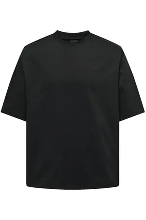 Only & Sons Herren Rundhals T-Shirt ONSMILLENIUM - Relaxed Fit S M L XL XXL, Größe:XS, Farbe:Black 22027787