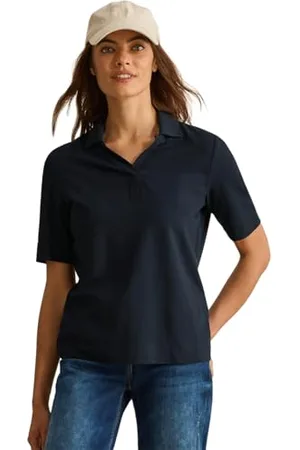CECIL Damen B322947 Piquée Poloshirt, , M