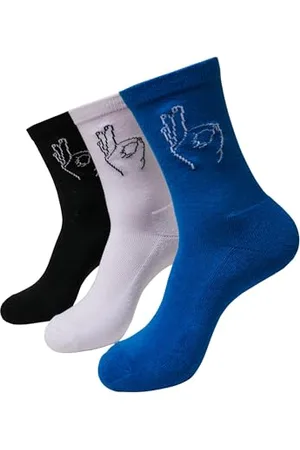 Mister Tee Unisex Salty Socks 3-Pack 35-38
