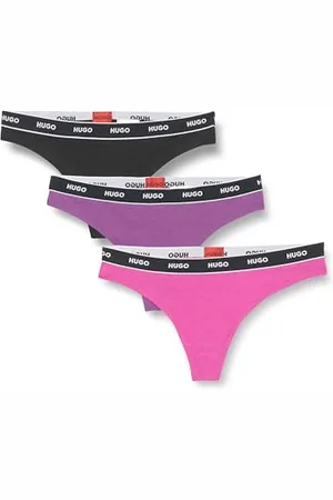 HUGO BOSS Damen Triplet Thong Stripe, , 3XL EU