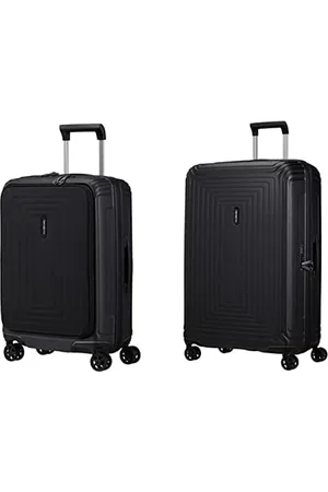 Samsonite Neopulse - Spinner S, Handgepäck, 55 cm, 42 L, Grau (Matt Graphite)+Spinner L, Koffer, 75 cm, 94 L, Grau (Matt Graphite)