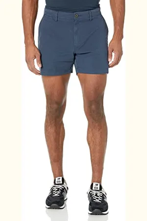 Amazon Herren 13 cm Flatfront-Chinoshorts mit hohem comfort in schmaler Passform (zuvor Goodthreads), , 38W