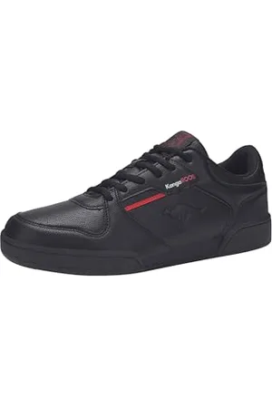 KangaROOS Unisex K-AC Rocky Sneaker, Jet Black/Mono, 42 EU