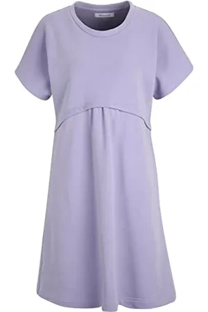 Tamaris Damen Einfaches Sweat Kleid ACRI Violett L