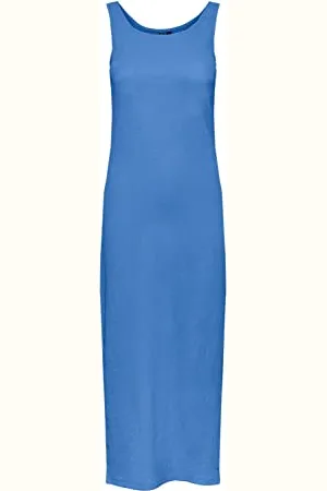 Pieces® Damen Pcluna Sl Maxi Dress Sa Bc Kleid, , XS EU