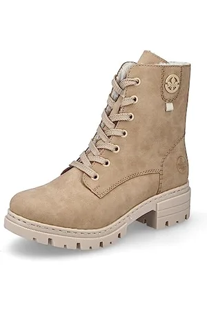 Rieker Damen Schnürstiefeletten 76843, Frauen Stiefeletten,halbstiefel,Kurzstiefel,uebergangsschuhe,uebergangsstiefel,warm, (61),40 EU / 6.5 UK