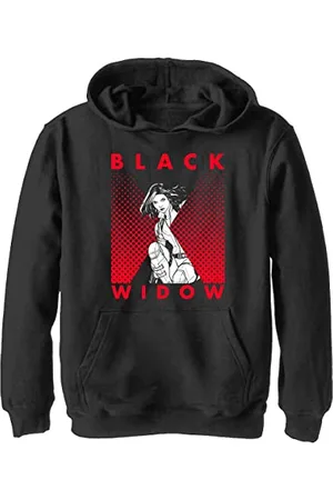 Marvel Jungen Black Widow: Film Halftone Black Widow Hoodie, , M