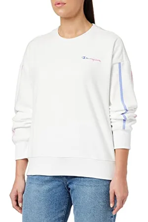 Champion Damen Color Story Small Script Logo Crewneck Kapuzenpullover, , S