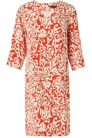 Comma, Kleid mit Allover Muster, 42a5, 46