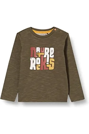 Noppies Baby Baby-Jungen B Tee LS Red Lake T-Shirt, Deep Depths-P766, 50